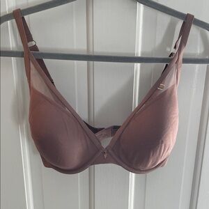 ThirdLove mauve Mesh Detail Bra